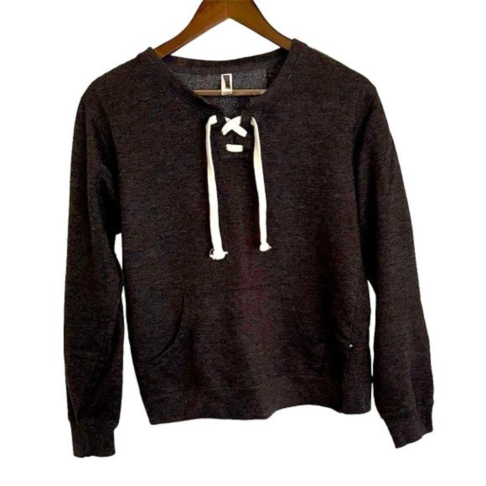 Pennant sportswear charcoal pull over sweatshirt women M